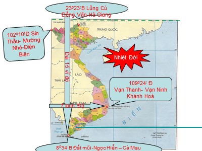 Bài giảng Địa lí Lớp 8 - Tiết 28, Bài 24: Vùng biển Việt Nam