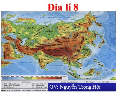 Bài giảng Địa lý Lớp 8 - Tiết 11, Bài 9: Khu vực Tây Nam Á - Nguyễn Trọng Hội