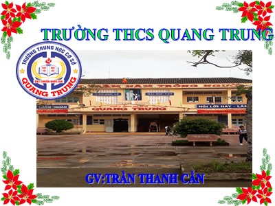 Bài giảng Ngữ văn Lớp 8 - Tiết 52, Bài 14: Tiếng việt Dấu ngoặc kép - Trường THCS Quang Trung