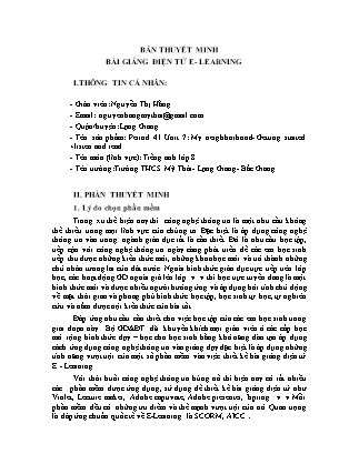 Bài thuyết trình Tiếng Anh Lớp 8 - Tiết 41, Unit 7: My neighborhood - Getting started, listen and read - Nguyễn Thị Hằng