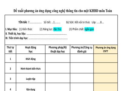 Bài giảng Toán Lớp 8 Sách KNTT - Bài 7: Lập phương của một tổng. Lập phương của một hiệu - Lê Thị Hồng Lan