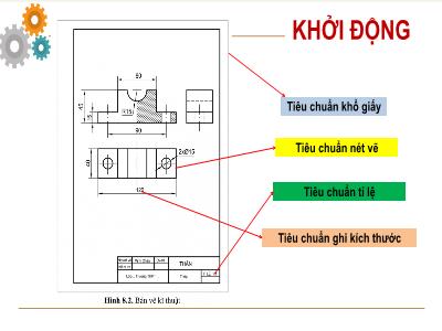 Bài giảng Công nghệ 8 - Chương I: Vẽ kĩ thuật - Bài 1: Tiêu chuẩn trình bày bản vẽ kĩ thuật - Trường Tiểu học Xương Giang (Kết nối tri thức)