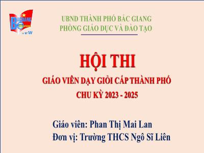 Bài giảng Khoa học tự nhiên 8 (Sinh học) Sách Kết nối tri thức - Bài: Môi trường trong cơ thể và hệ bài tiết ở người - Phan Thị Mai Lan