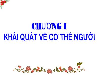 Bài giảng Sinh học 8 - Chương I: Khái quát về cơ thể người - Bài 2: Cấu tạo cơ thể người - Trường Tiểu học Xương Giang